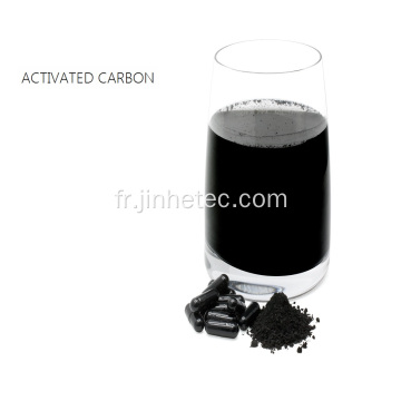 Le carbone activé purifie le liquide intraveineux et les injections